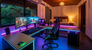 Setup gamer completo Costa Rica 2026 - escritorio y silla YIDRO